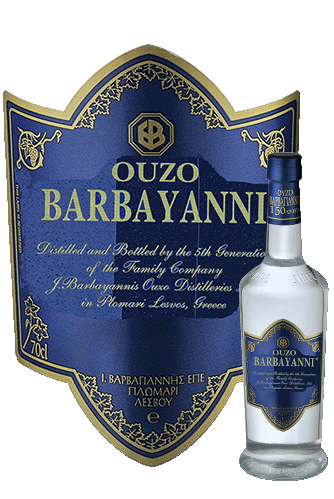Barbayanni Ouzo Blue